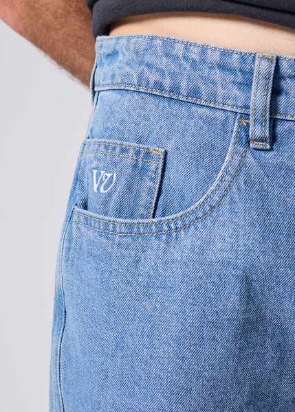 VV Denim Short - Worn Blue