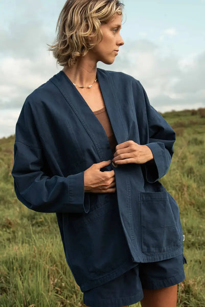 Robe Jacket - Dark Blue