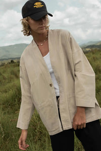 Robe Jacket - Light Tan