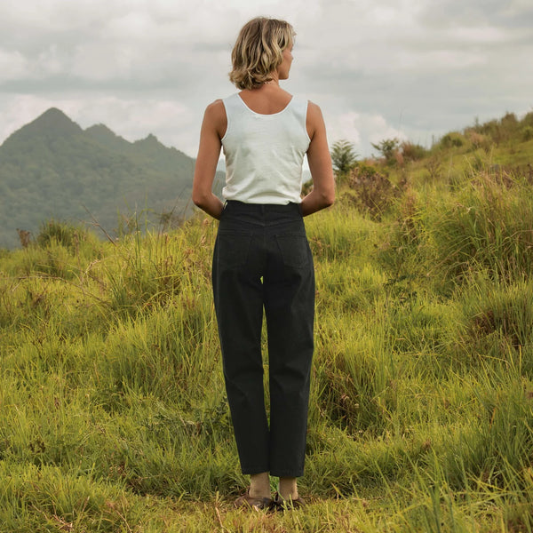 Hemp Singlet - Chalk