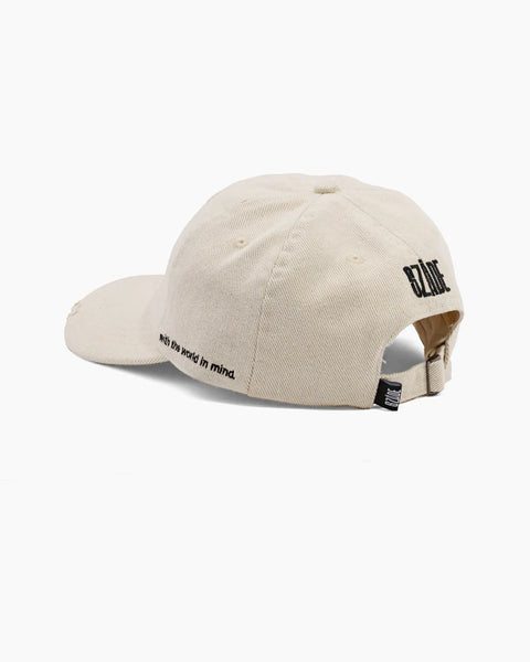 Remix Cap - Ivory Denim/Zebra