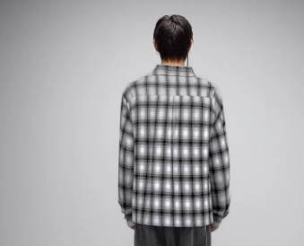 Vivian Flannel LS Shirt - Grey