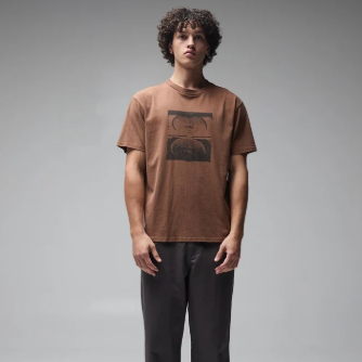 Crux Overdye Tee - Washed Bark