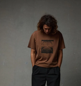Crux Overdye Tee - Washed Bark
