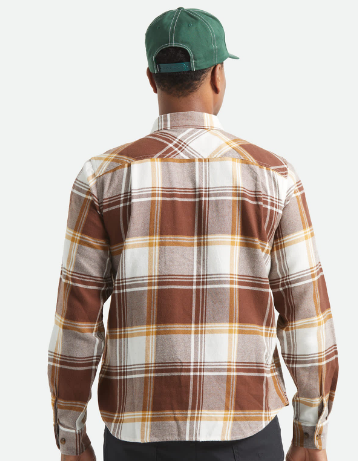 Bowery LW Ultra Flannel - Chocolate/Off White