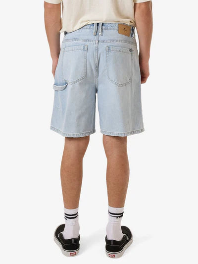 Slacker Denim Shorts - Ether Blue