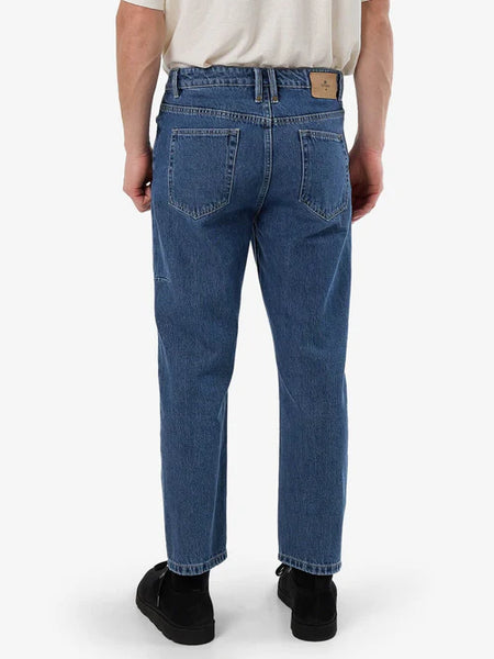 Chopped Denim Jean - Vintage Rinsed Blue