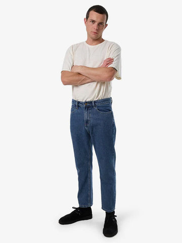 Chopped Denim Jean - Vintage Rinsed Blue