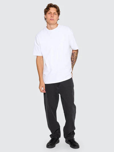 Slacker Denim Jean - Aged Black