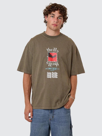 Cheap Thrills Oversize Box Fit Tee - Tarmac