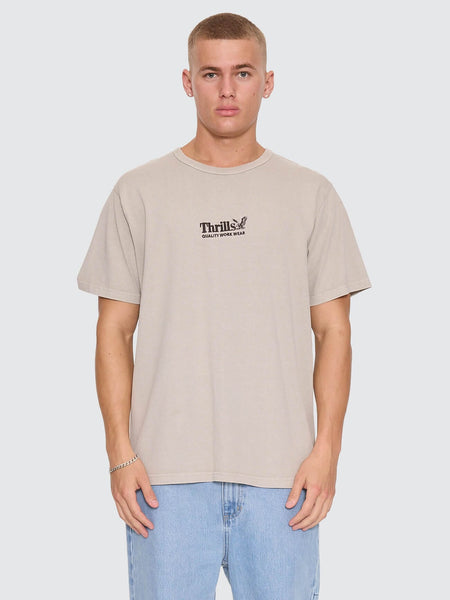 Workwear Embro Merch Tee in Pumice Stone - image 3