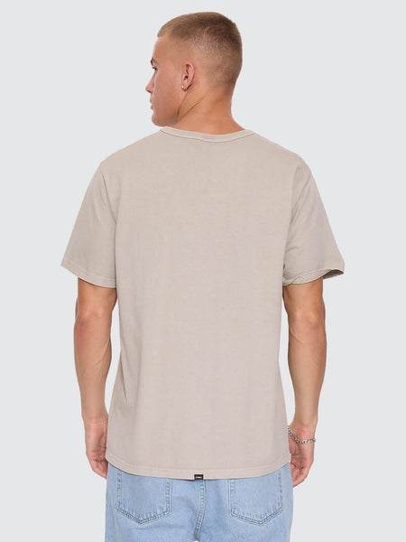 Workwear Embro Merch Tee in Pumice Stone - image 5