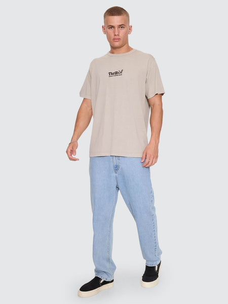 Workwear Embro Merch Tee in Pumice Stone - image 6