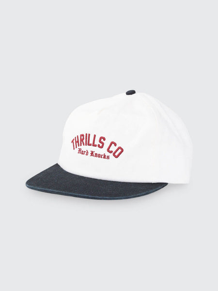 Hard Knocks College 5 Panel Cap in Marshmallow - image 2