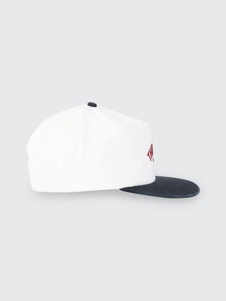 Hard Knocks College 5 Panel Cap in Marshmallow - image 6