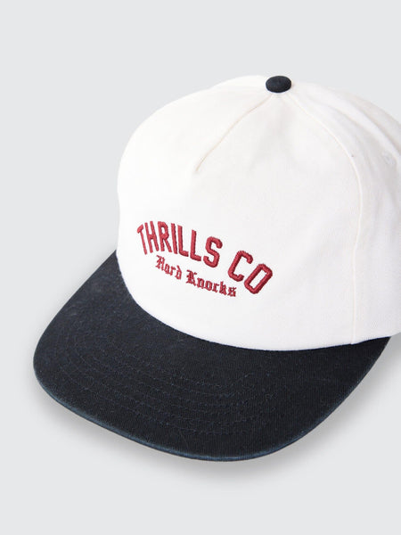 Hard Knocks College 5 Panel Cap in Marshmallow - image 9