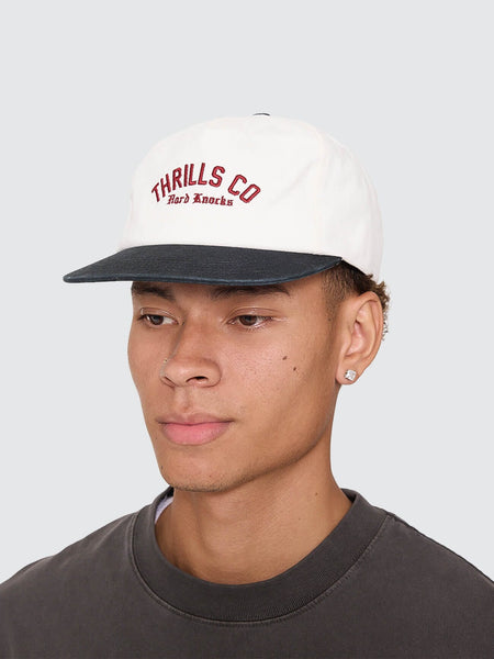 Hard Knocks College 5 Panel Cap in Marshmallow - image 1