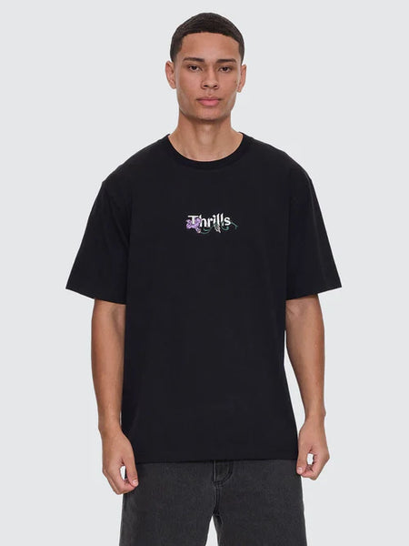 Natures Takeover Oversize Tee - Black