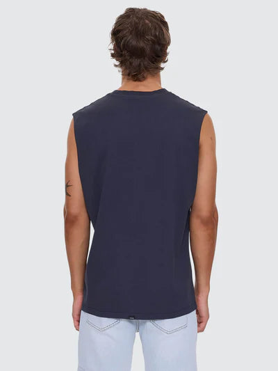Haven For The Restless Muscle Tee - Total Eclipse