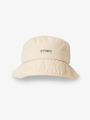 Minimal Thrills Bucket Hat - Heritage White