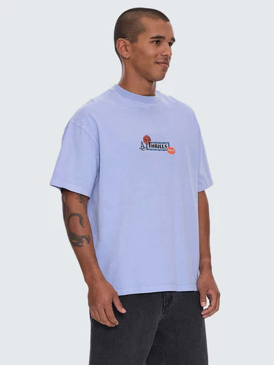 The Ritual Mystery Box Oversize Tee - Cornflower Blue