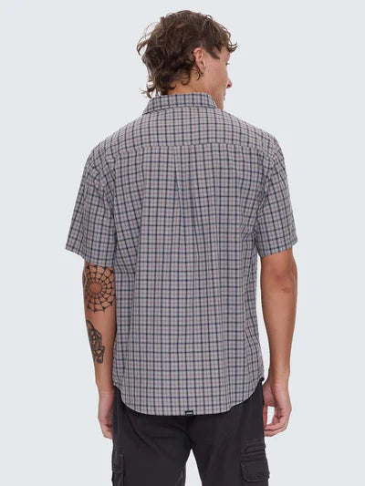 Eyes In The Grass SS Shirt - Light Grey