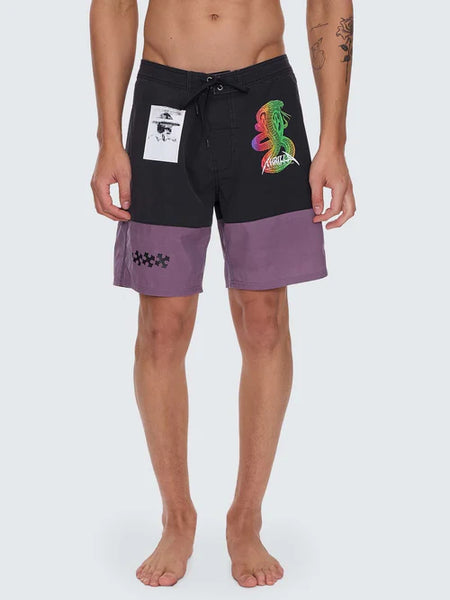 It's In The Cards Boardshort - Black