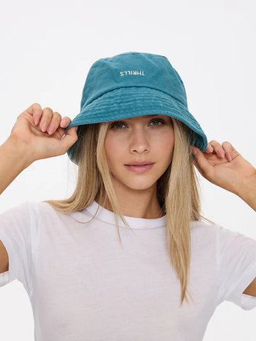 Minimal Thrills Bucket Hat - Green Coast