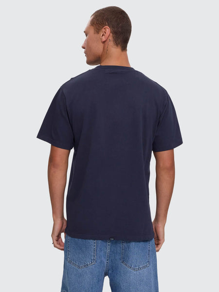 Thrills Built To Win Embro Merch Fit Tee - Indigo Marble