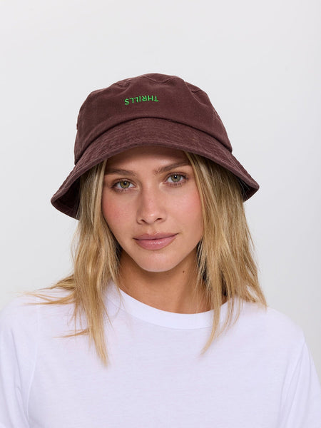 Thrills Minimal Thrills Bucket Hat - Orchard Brown