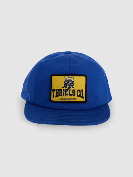 Thrills Measured Force 5 Panel Cap - Lapis Blue