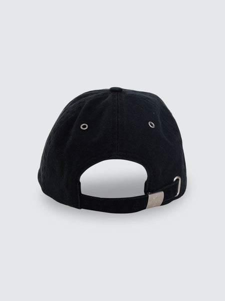 Thrills Staggered 6 Panel Cap - Black