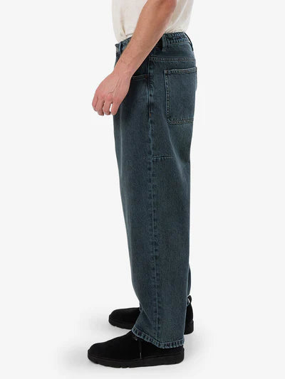 Lifted Spirits Big Slacker Jeans - Metal Blue