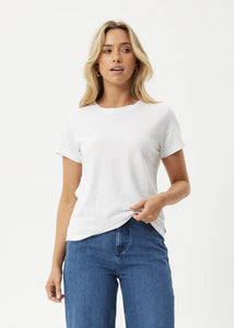 Eden Hemp Reg Fit Tee - White