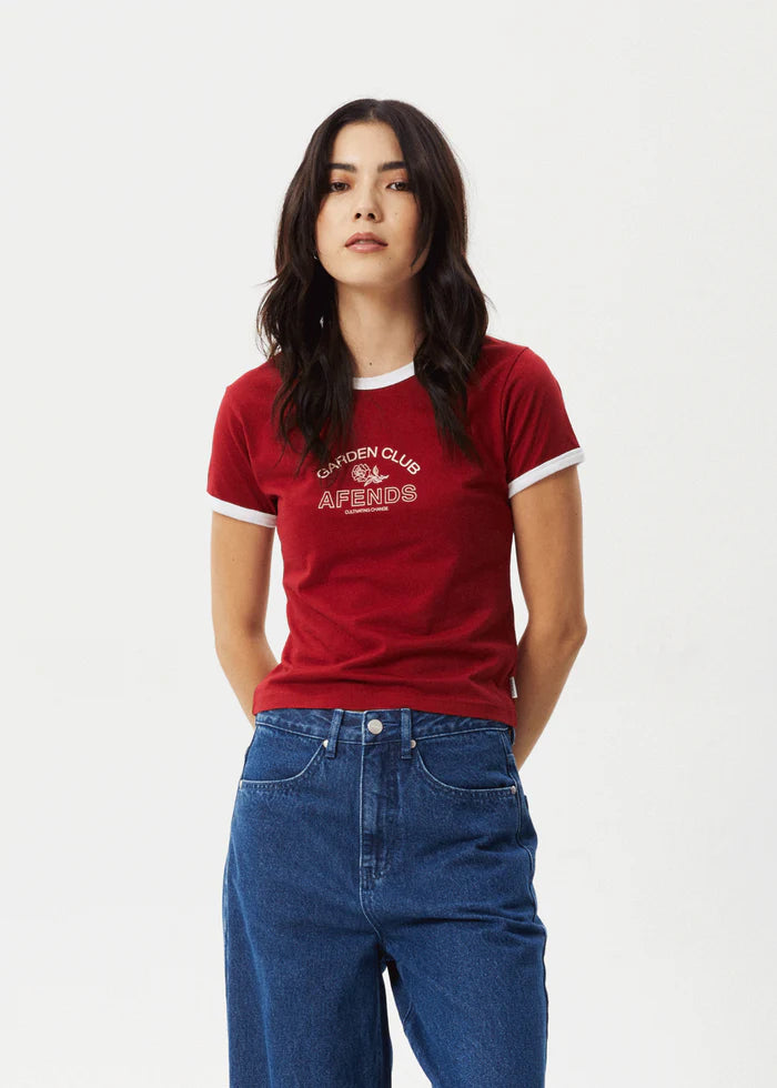 Cultivate Ringer Tee - Ketchup