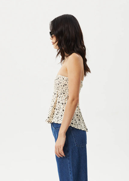 Rooney Strapless Top - Sesame