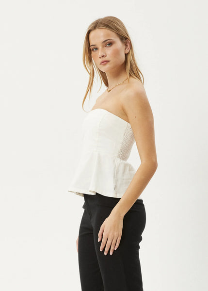 Lilo Strapless Top - Off White