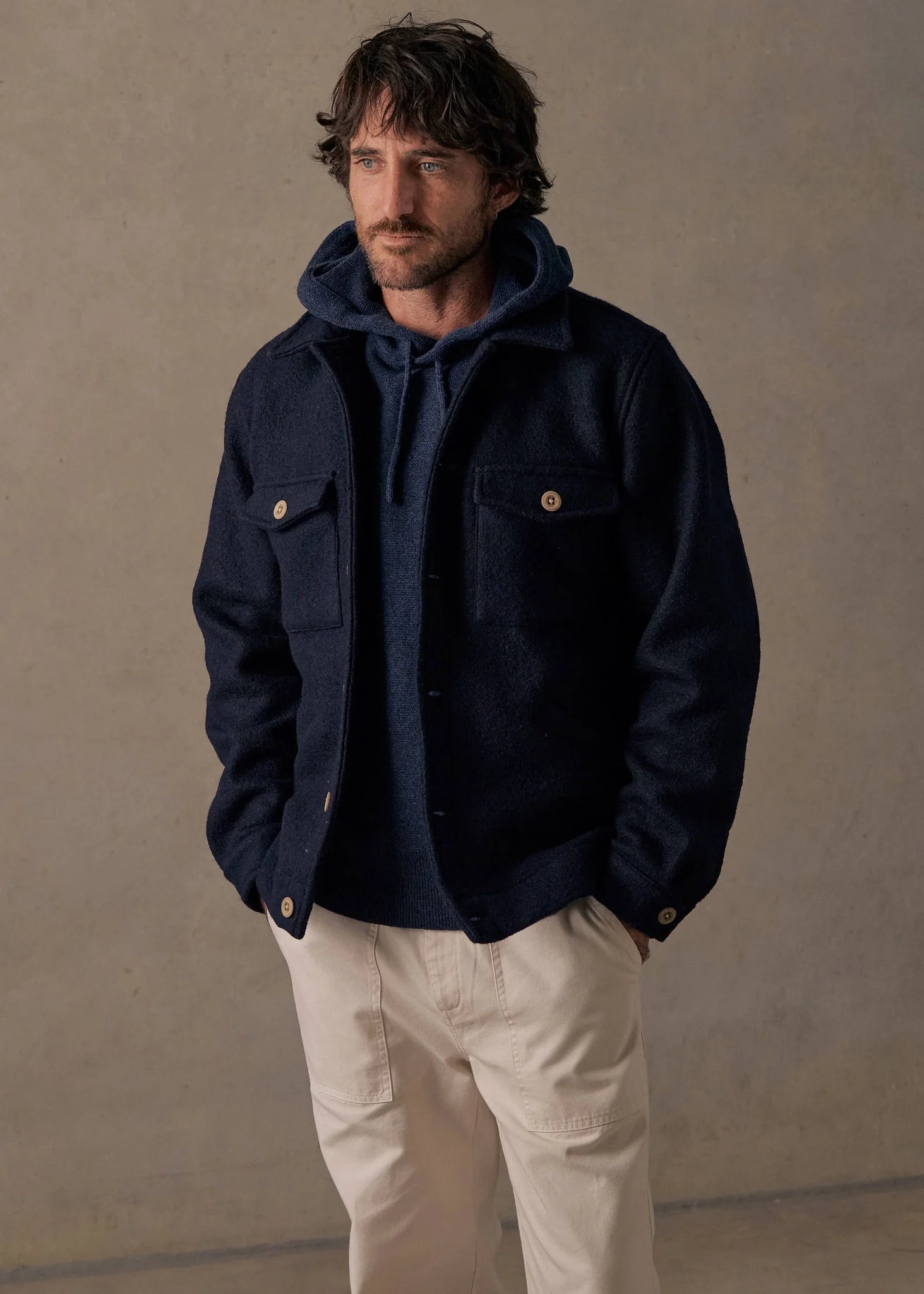 Wool Jacket - Flint