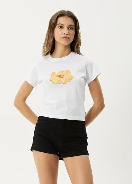 Dark Heaven Baby Tee - White