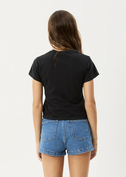 Maisie Baby Tee - Black