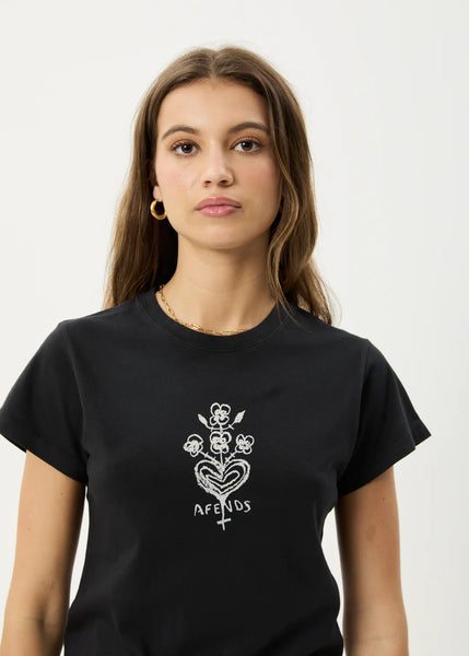 Maisie Baby Tee - Black