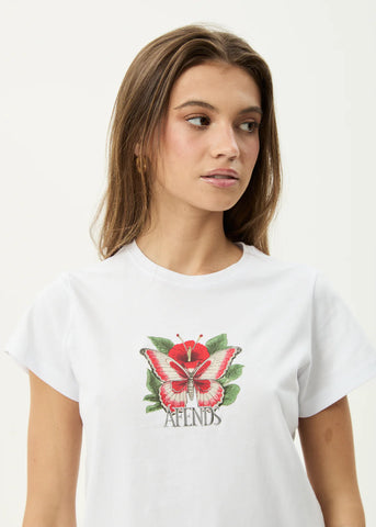 Metamorphosis Baby Tee - White