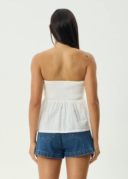 Kindred Strapless Top - White
