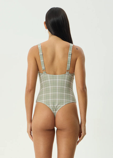 Scout One Piece - Olive Check