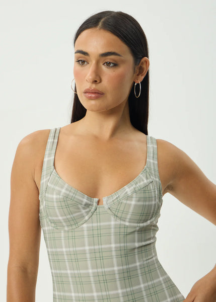 Scout One Piece - Olive Check