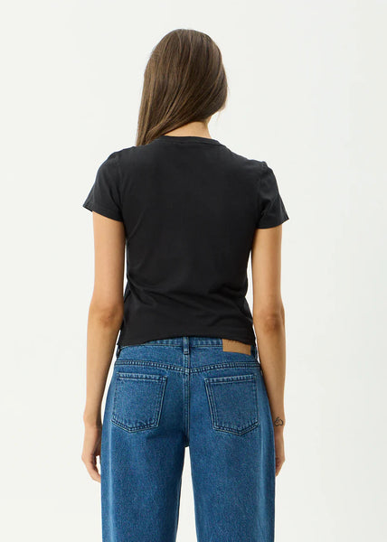 Good Nature Recycled Tee - Stone Black
