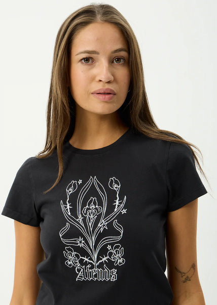 Good Nature Recycled Tee - Stone Black