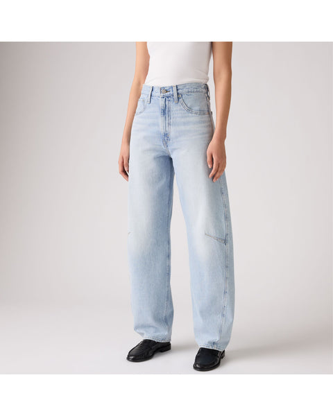 Cinch Barrel Jeans - Abraided Art detail