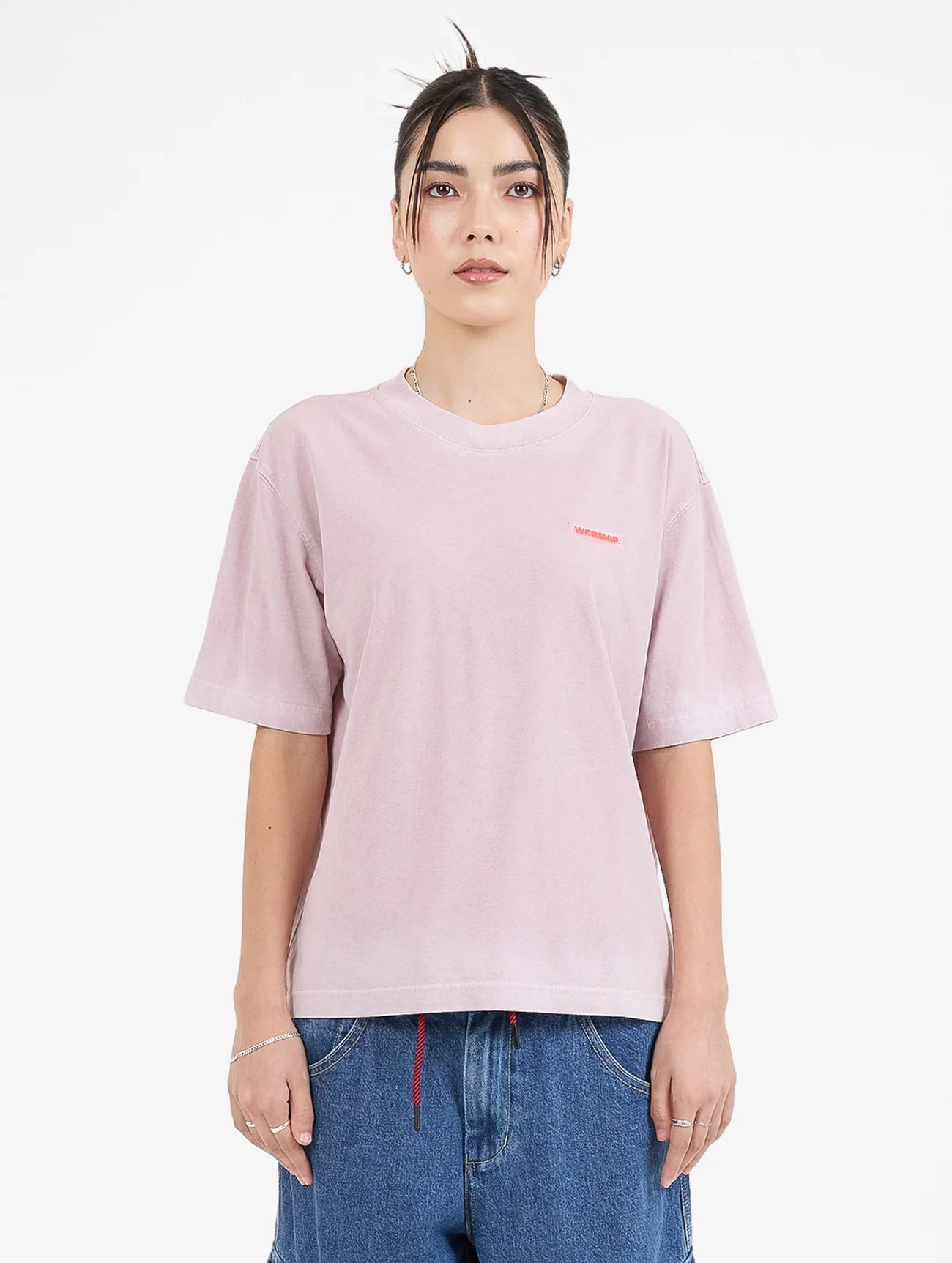 Core Reg Fit Tee - Lilac Fade