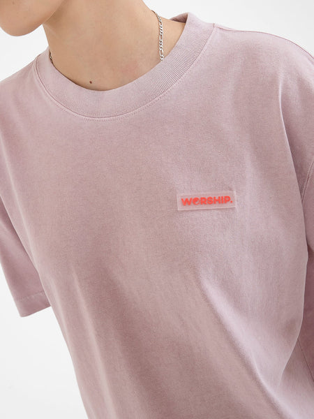 Core Reg Fit Tee - Lilac Fade